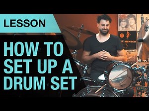 How to set up a drum set