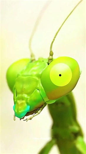 This Insect's Eyes Are Watching You! 😱👀 | Praying Mantis Facts #buglife