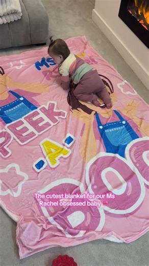 Adorable Ms. Rachel Blanket for Your Baby