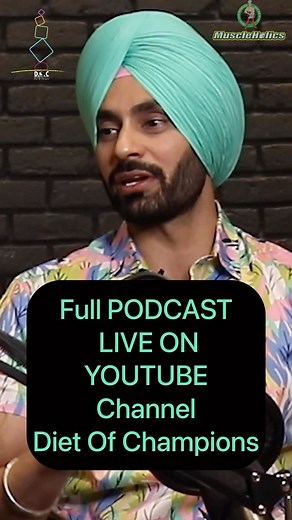 Rajpreet Cheema on Instagram: "D.O.C Cast Ep 004 live on our YouTube Channel #bicep #calves #natural #rapid #rapidfire #pollywood #punjabisongs #punjabicelebrity #trending #gym"