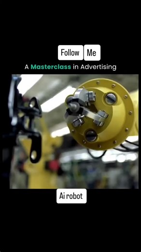 ai robot on Instagram: "The Robot Who Dreamed Too Big: A Masterclass in Emotional Marketing Take a trip down memory lane with this legendary General Motors commercial. What starts as a simple assembly line error—a single dropped screw—spirals into a Follow for more Al content 👍👇 Follow @mr_university_tech Follow @ai_robot_tech poignant narrative about perfectionism, loss, and redemption. By personifying a factory robot, GM created a deeply relatable story about the pressure to be perfect and t