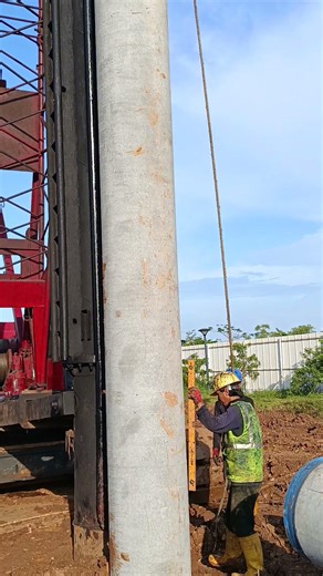 tanam spunpile tanah lunak‼️