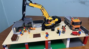 LEGO MOC-186792 Simple Construction site for excavator 60240 (City > Construction 2024)