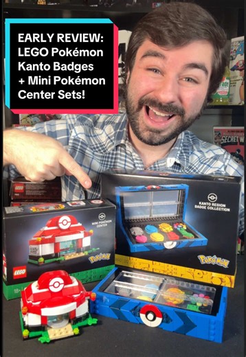 Early Review: LEGO Pokémon Kanto Region Badge Collection