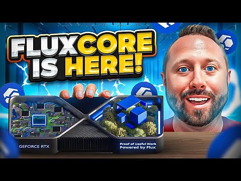 FLUXCORE is HERE! My FLUX POUW Mining Rig Build and Install!