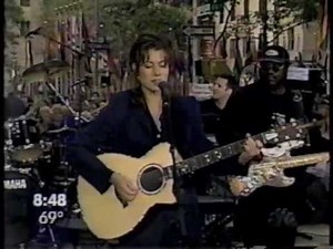 Amy Grant sings Baby Baby on Today Show in 1997