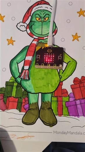 The Grinch Got HACKED! 🤖🎄(‪@microbit_edu‬ #microbit Edition)