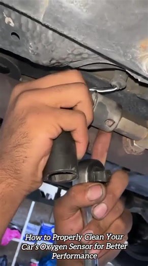 How to Properly Clean Your Car’s Oxygen Sensor for Better Performance #shorts #mechanic #automobile