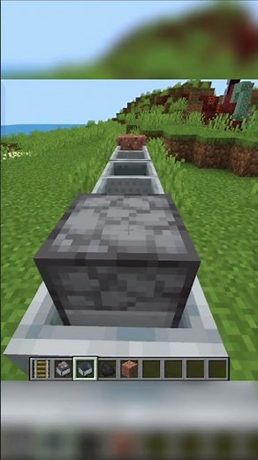 Simple Train in Minecraft | Minecraft fact