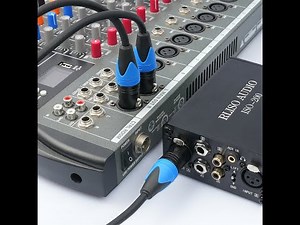 New 50cm XLR Female To Dual XLR Male Y Splitter Mic Cable Microphone Splitter Cord