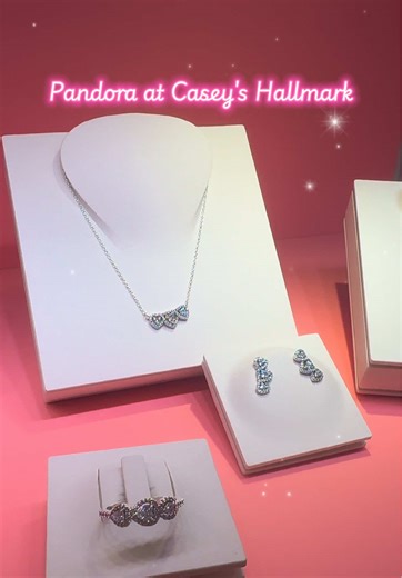 From meaningful to magical ✨ Find the perfect gift with Pandora gift sets at Casey’s Hallmark 💕 #shoplocal #pandora #valentinesday #jewelry #tucson