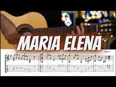 Maria Elena note and tab for guitar
