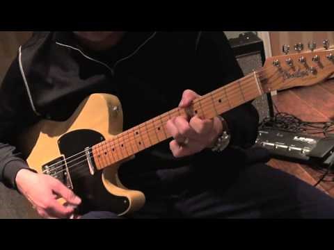 Tom Petty Here comes my girl guitar lesson demo