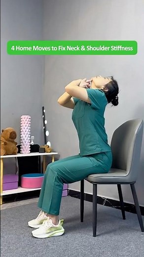 4 Simple Home Exercises to Straighten Your Chest, Free Your Neck & Relax Shoulders