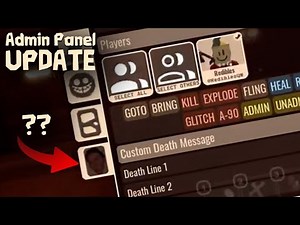 DOORS : Admin Panel has more to come - Revealed by Redibles [ROBLOX]