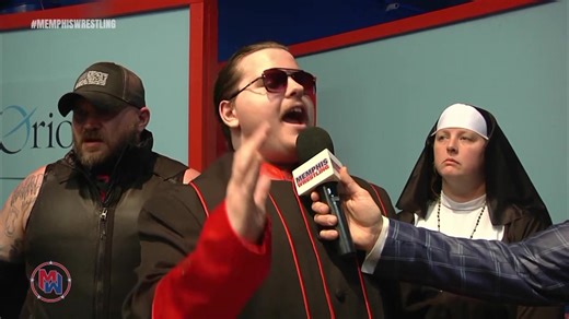 1.6K views · 43 reactions | Our update on Mid-South Coliseum was rudely interrupted by Rev. Ash Taylor…  #MemphisWrestling | Memphis Wrestling | Facebook