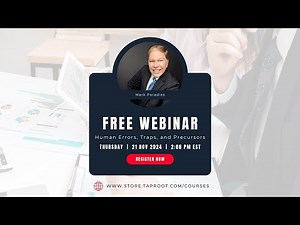 Human Error, Traps, & Precursors
