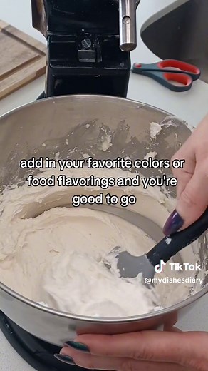 My Bomb Buttercream recipe is a must-have! 👏 It's so simple to make and dang delicious. This buttercream is perfect for spreading on your favorite cake or for piping. If you make it, come back and let me know what you think! ❤️ 1 cup unsalted softened butter (2 sticks) 4 cups powdered sugar 1 tbs Vanilla extract Pinch of salt *First blend the butter * Drop in the first 2 cups of powdered sugar and blend. *Scrape the sides of the bowl, then add in the other 2 cups of powdered sugar, 1 tbs of van