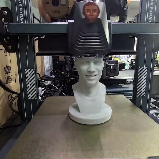 3D Printing Cristiano Ronaldo Bust | Detailed CR7 Sculpture #3dprinting #craftsmanship #3dprinted