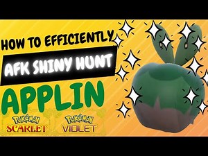 How To Easily AFK Shiny Hunt Applin In Pokemon Scarlet Violet