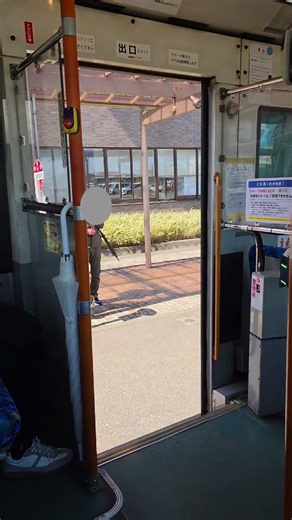 頸城自動車いすゞエルガミオ ドア開閉