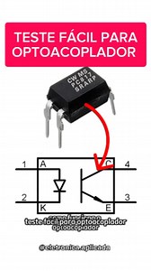 8.9K views · 2.7K reactions | Como testar facilmenteum optoacoplador?...