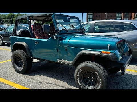 1993 JEEP WRANGLER YJ! Driving the Backroads!