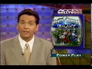 Power Rangers Lost Galaxy on Access Hollywood segment