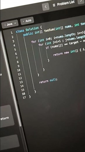 Leetcode 1. Two Sum #java
