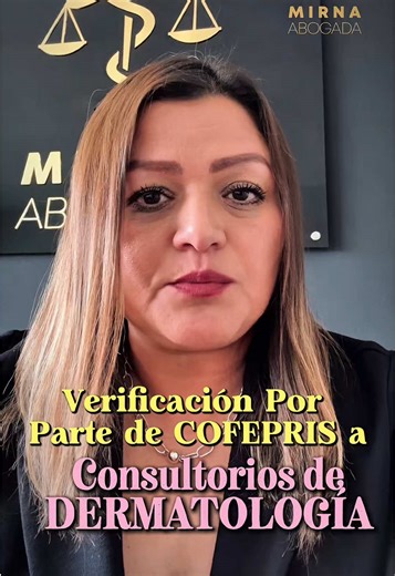 😱VERIFICACIÓN A CONSULTORIOS DE DERMATOLOGÍA | Pt.10 | -Mirna Abogada 💬 #info #dermatologia #interesante #urgente #derma