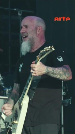 Anthrax unveil their new thrash metal album on stage at Hellfest #live #trashmetal - ARTE Concert
