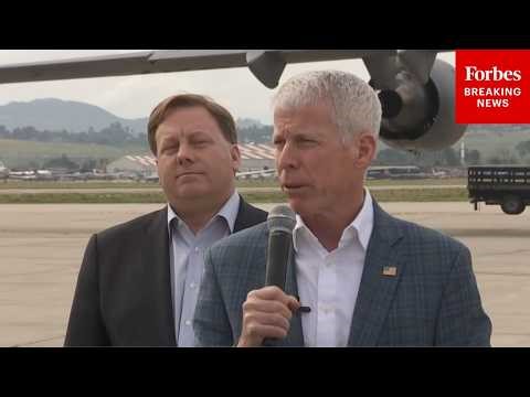 JUST IN: Energy Secretary Chris Wright Joins Officials For Walk And Talk With Nuclear Energy Company