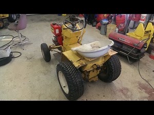 Cub Cadet Turbo Diesel Project - Part 6 - Mounting the Motor + First Start!