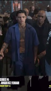 Ryan Garcia weighs in at 143.2 lbs, three pounds over the limit. Per their bet, he’ll owe Devin Haney $1.5 million. | Viva Houston