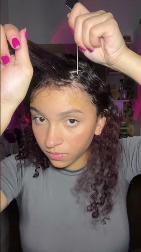 Penteado de estrela cabelo cacheado #cachos #penteados #hairstyle