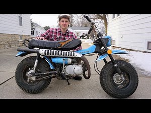 Abandoned Suzuki Rv90 Bike Sitting For Years. Will It Run?