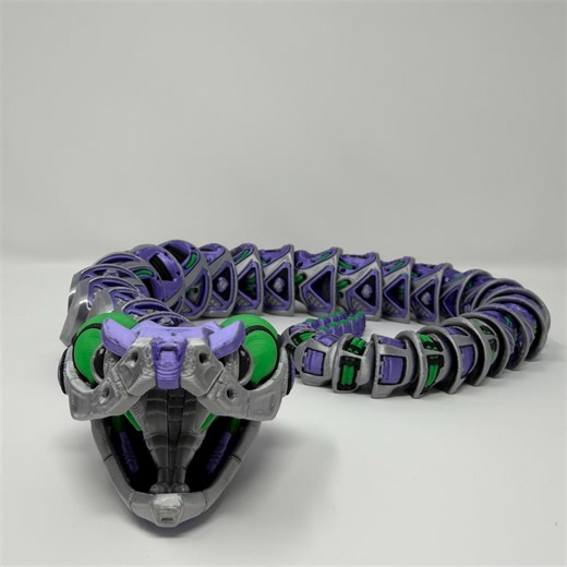 Articulated Robo Snake - 3D Printed - Etsy