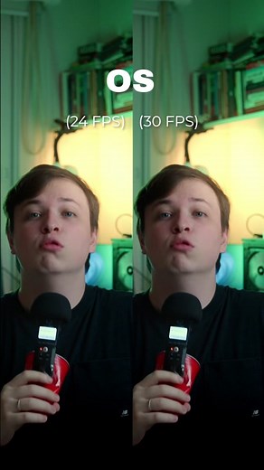 Diferença entre 24 e 30 FPS para Filmmakers