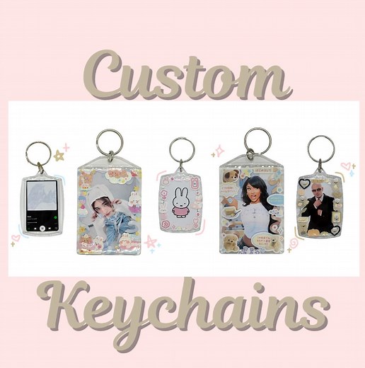 Custom Keychains - Etsy