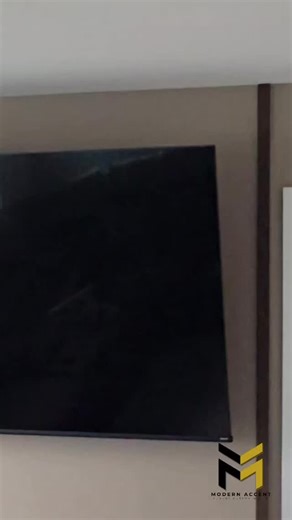 Cool like ice, smooth like luxury ❄️ This Icicle Pattern wall proves elegance can still have edge. #ModernAccentWalls #LuxuryCustomWalls #CustomizeYourWalls #SherwinWilliams #DMV #HGTV | Modern Accent Wall | Facebook