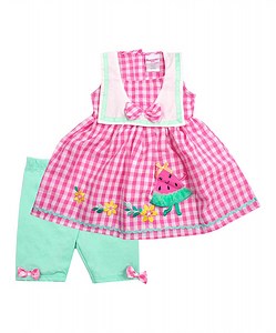 Your girl is ready to get a move on outfitted in these bike short sets! Find pre-paired outfits here at great deals to deck her out in stylish, sporty looks. | Zulily