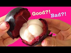 [Without opening] How to tell apart a sweet Mangosteen from a bad one | Măng cụt | Manggis