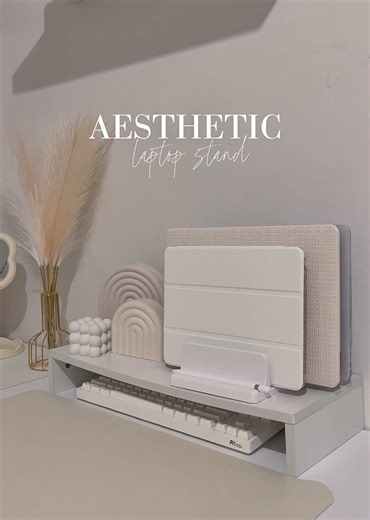 Sturdiest White Vertical Laptop Stand For Your Desk Setup