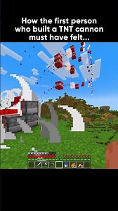 Building a TNT Cannon for the First Time in Minecraft