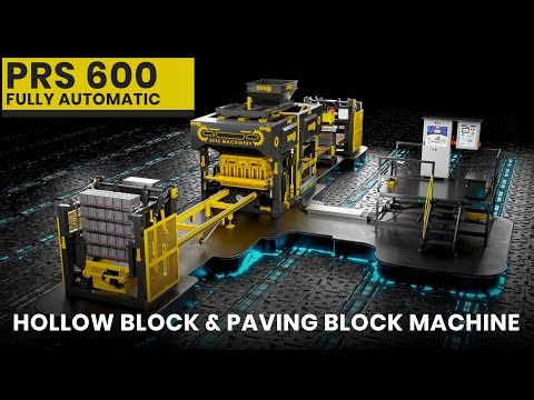 PRS 600 Fully Automatic Concrete Block Making Machine