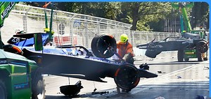 Rom: Schwerster Unfall der Formel-E-Geschichte