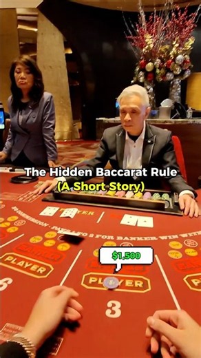 The $1,500 Save: Hidden Baccarat Rule