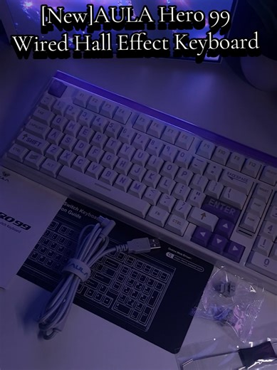 AULA Hero 99 Wired Hall Effect Keyboard Review
