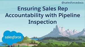 Ensuring Sales Rep Accountability with Pipeline Inspection