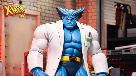 Beast joins Mondo’s X-Men ’97 collection with new sixth scale figure